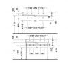 Умывальник Duravit Vero 04541008261 Wondergliss (1000х470)