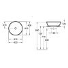 Умивальник Villeroy & Boch Artis 417943R2 (430х430)