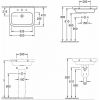 Умывальник Villeroy & Boch Architectura 418860R1 (600х470)