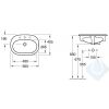 Умывальник Villeroy & Boch O.novo 41615701 (560х405)