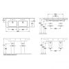 Умивальник Villeroy & Boch Subway 2.0 7175D101 (1300х470)