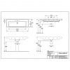 Умивальник Villeroy & Boch Subway 2.0 7176D1R1 (1300х470)