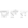 Умывальник  Villeroy & Boch Architectura 517868R1 (650х550)