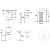 Умывальник Villeroy & Boch O.novo 41195501 (560х550)