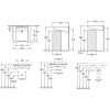 Умивальник Villeroy & Boch Architectura 51786301 (600х555)