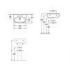 Умивальник Villeroy & Boch O.novo 516656R1 (550х370)