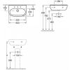Умывальник Villeroy & Boch O.novo 51666201 (600х380)