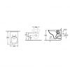 Унитаз подвесной Villeroy & Boch O.novo 4695R001