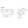Умивальник Villeroy & Boch Vivia 41428001 (800х490)