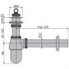 Сифон для умывальника AlcaPlast A437