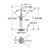 Смеситель для ванны Grohe Atrio 32135002