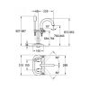 Напольный смеситель для ванны Grohe Atrio 25044000
