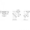 Умывальник Villeroy & Boch O.novo 53603801 (360х275)
