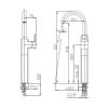 Смеситель для умывальника Armatura Brylant 4302-712-00