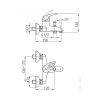 Смеситель для ванны Armatura Ferryt 544-050-00