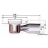 Душевой трап Aco ShowerDrain C-line 408723