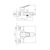 Смеситель для ванны Armatura Topaz 4014-010-00
