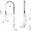 Кухонный смеситель Dornbracht Tara Ultra 33860875-00