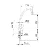 Кухонный смеситель Armatura Standard 302-314-00