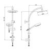 Душевая система Armatura Solaris 841-192-00
