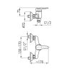 Смеситель для душа Armatura Beryl 4806-010-00