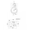 Умывальник Scarabeo Bucket 8802