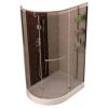 Душевая кабина Aquaform Etna 105-14099 L (с поддоном, ножками и сифоном)
