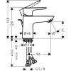 Смеситель для умывальника Hansgrohe Talis E 71703000