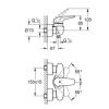 Смеситель для душа Grohe Eurostyle New 23722003