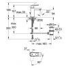 Смеситель для умывальника Grohe Eurocube 2339000E