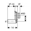 Сифон для писсуара Geberit 152.950.11.1 JetEX