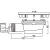 Сифон для душового піддону Hatria Y1D5