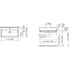 Раковина Laufen Living City H8174360001041 (800х460)