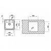 Кухонная мойка Teka Eline 1B 11137004 микротекстура