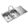 Кухонная мойка Teka Universo 2C 1E CN MAT 10120008
