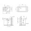 Кухонная мойка Teka LUX 1B 1D 86 REV 12129008 черный/сталь