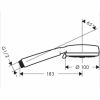 Ручной душ Hansgrohe Crometta 100 Vario 26824400