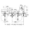 Смеситель для ванны Grohe BauClassic 25121000