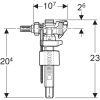 Впускний клапан Geberit Impuls 380 281.004.00.1