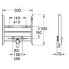 Инсталляция для умывальника Grohe Rapid SL 38628000