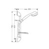 Душевой гарнитур Hansgrohe Selecta 2jet/ Unica B Set 27786000