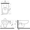 Підвісний унітаз Kolo Traffic L93120000 Rimfree