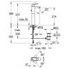 Смеситель для умывальника Grohe Eurocube 23136000