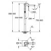 Смеситель для ванны Grohe Eurocube 23672000