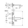 Смеситель для умывальника Grohe Veris 20181000