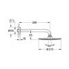 Верхний душ Grohe Rainshower® Cosmopolitan 26062000