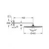 Верхний душ Grohe Rainshower® Cosmopolitan 26255000