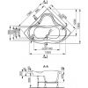 Ванна VagnerPlast Iris 143x143