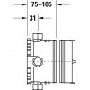 Внутренняя часть смесителя Duravit Bluebox® 1/2" GK0900000000