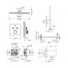 Душевая система Grohe SmartControl 34506SC0